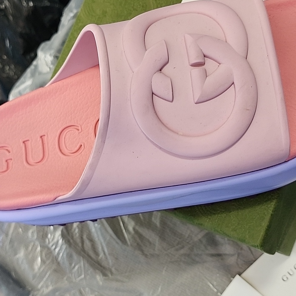 Gucci wedge slides